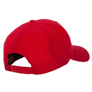 Canada Maple Leaf Symbol Logo Heat Transfer Solid Cotton Pro Style Cap