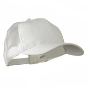 Cotton Brush Mesh Trucker Cap