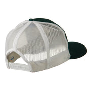 Cotton Brush Mesh Trucker Cap