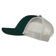 Cotton Brush Mesh Trucker Cap