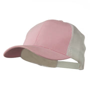 Cotton Brush Mesh Trucker Cap