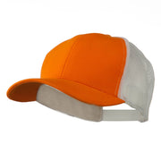 Cotton Brush Mesh Trucker Cap