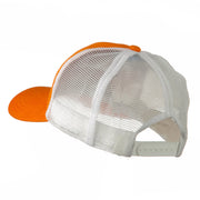 Cotton Brush Mesh Trucker Cap