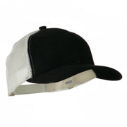 Cotton Brush Mesh Trucker Cap