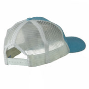 Cotton Brush Mesh Trucker Cap