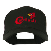 Cardinals with Bird Head Embroidered Cap