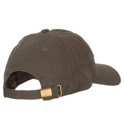 Chess Bishop Embroidered Unstructured Washed Cap