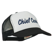 Chief Cook Embroidered Foam Mesh Cap