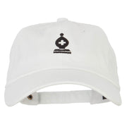 Chess Bishop Embroidered Unstructured Washed Cap