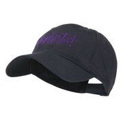 Celebrate Wording Embroidered Cap