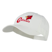 Cardinals with Bird Head Embroidered Cap