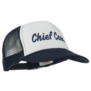 Chief Cook Embroidered Foam Mesh Cap