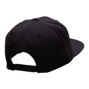 The California Bear Embroidered Wool Blend Prostyle Snapback