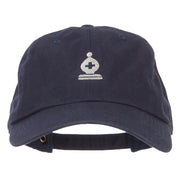 Chess Bishop Embroidered Unstructured Washed Cap