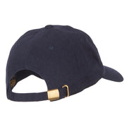 Chess Bishop Embroidered Unstructured Washed Cap