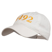 1492 Columbus Day Embroidered Washed Cap