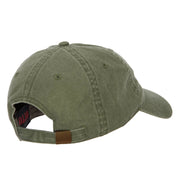 Combat Engineer Veteran Embroidered Washed Cotton Twill Cap