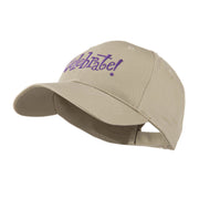 Celebrate Wording Embroidered Cap