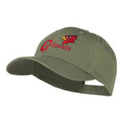 Cardinals with Bird Head Embroidered Cap