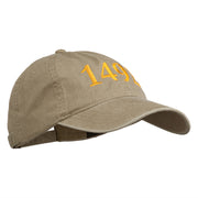 1492 Columbus Day Embroidered Washed Cap