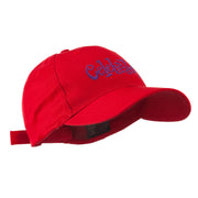 Celebrate Wording Embroidered Cap