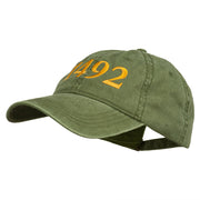 1492 Columbus Day Embroidered Washed Cap