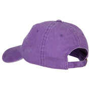 California with Bear Embroidered Washed Cap