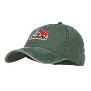 Fishing Crab Patched Washed Cap