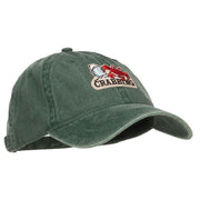 Fishing Crab Patched Washed Cap