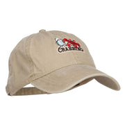 Fishing Crab Patched Washed Cap