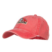 Fishing Crab Patched Washed Cap