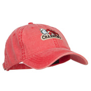 Fishing Crab Patched Washed Cap