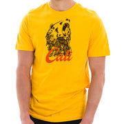 Cali Bear Graphic Design Unisex Short Sleeve Cotton Jersey T-Shirt