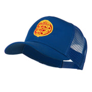 Circular Celtic Design Embroidered Trucker Cap