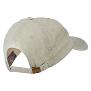 Celtic Cross Embroidered Washed Cap