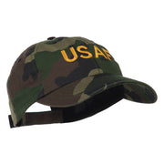 USAF Military Embroidered Camo Cap