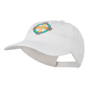 Celtic Cross Embroidered Washed Cap