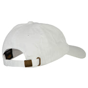 Colorado Columbine with Map Embroidered Unstructured Washed Cap