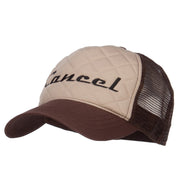 Cancel Embroidered Foam Trucker Cap