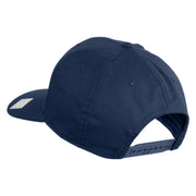 Veteran US Navy Embroidered Solid Cotton Twill Pro Style Cap - Navy OSFM