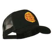 Circular Celtic Design Embroidered Trucker Cap