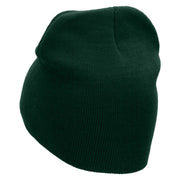 Poker Chip Embroidered 8 Inch Short Beanie