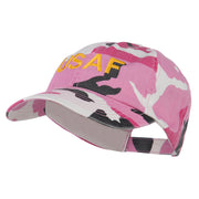 USAF Military Embroidered Camo Cap