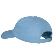 Colorado Columbine with Map Embroidered Unstructured Washed Cap