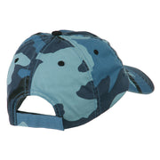 USAF Military Embroidered Camo Cap