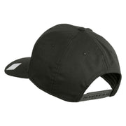 Veteran US Navy Embroidered Solid Cotton Twill Pro Style Cap - Charcoal OSFM