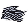 Zebra Pelt Jungle Anime Iron on Patch