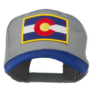 Colorado State Embroidered Patched Cap