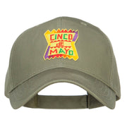 Cinco De Mayo Patched Embroidered Cap