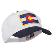 Colorado State Embroidered Patched Cap